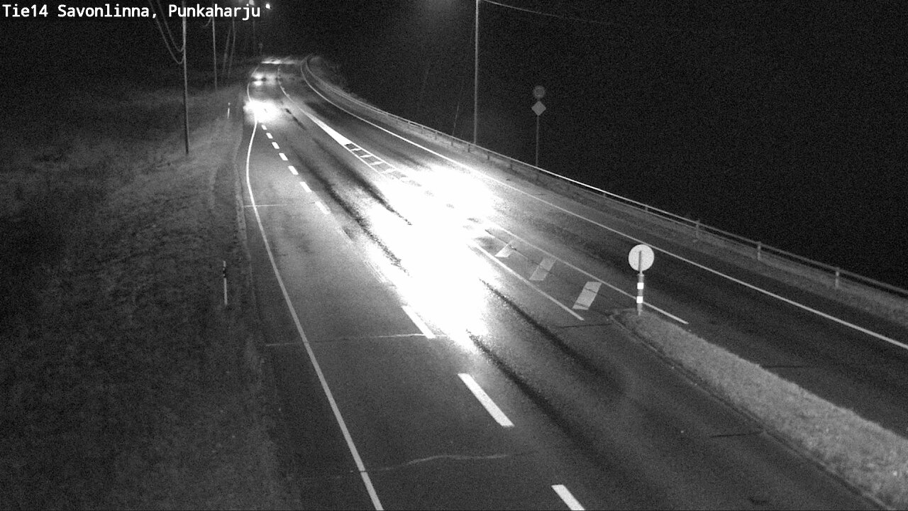 Weather Camera Image Road 14 Savonlinna, Punkaharju, Savonlinna, Etelä-Savo
