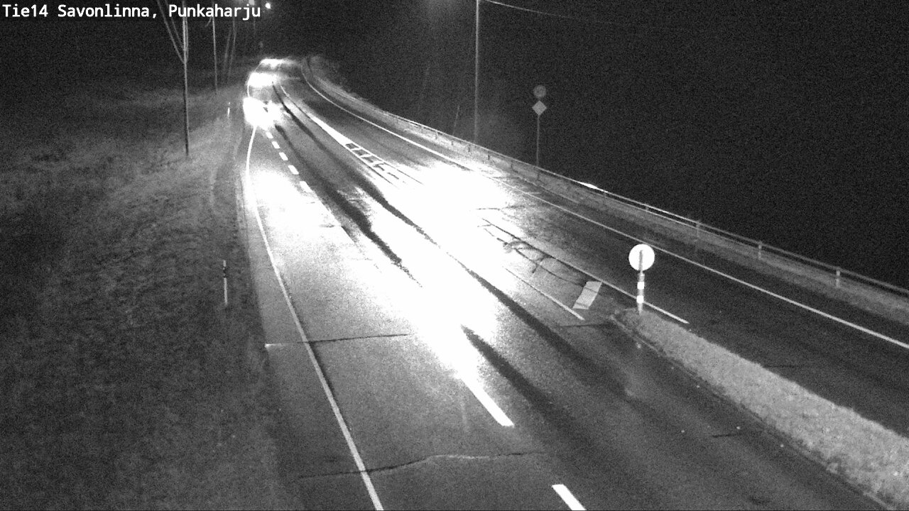 Weather Camera Image Road 14 Savonlinna, Punkaharju, Savonlinna, Etelä-Savo