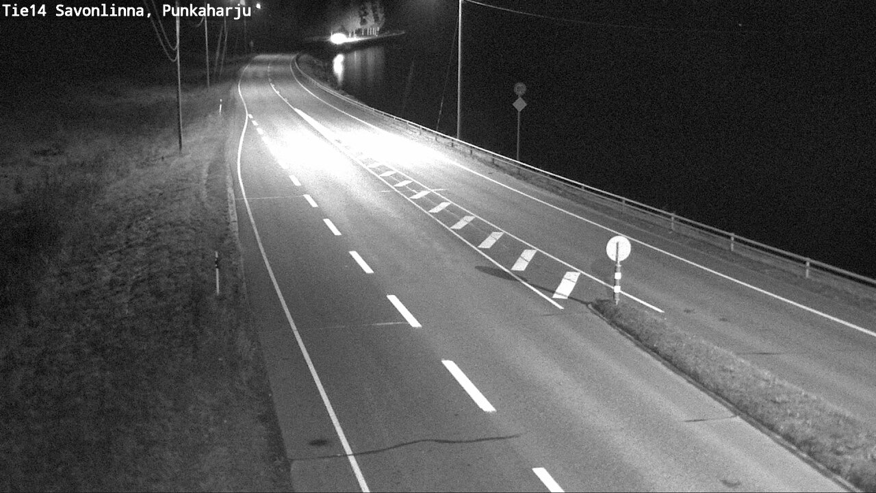Weather Camera Image Road 14 Savonlinna, Punkaharju, Savonlinna, Etelä-Savo