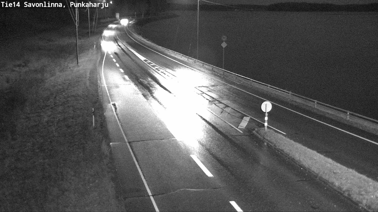 Weather Camera Image Road 14 Savonlinna, Punkaharju, Savonlinna, Etelä-Savo