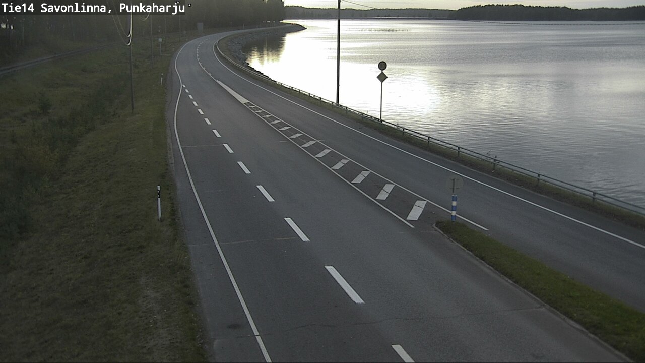 Weather Camera Image Road 14 Savonlinna, Punkaharju, Savonlinna, Etelä-Savo