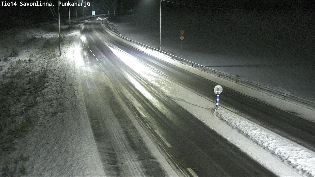 Weather Camera Image Väg 14 Savonlinna, Punkaharju, Savonlinna, Etelä-Savo
