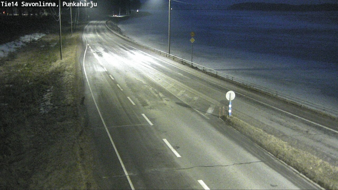 Weather Camera Image Road 14 Savonlinna, Punkaharju, Savonlinna, Etelä-Savo