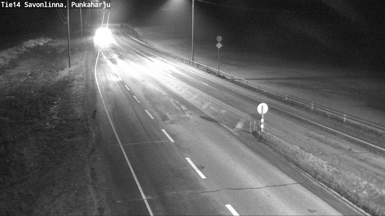 Weather Camera Image Road 14 Savonlinna, Punkaharju, Savonlinna, Etelä-Savo