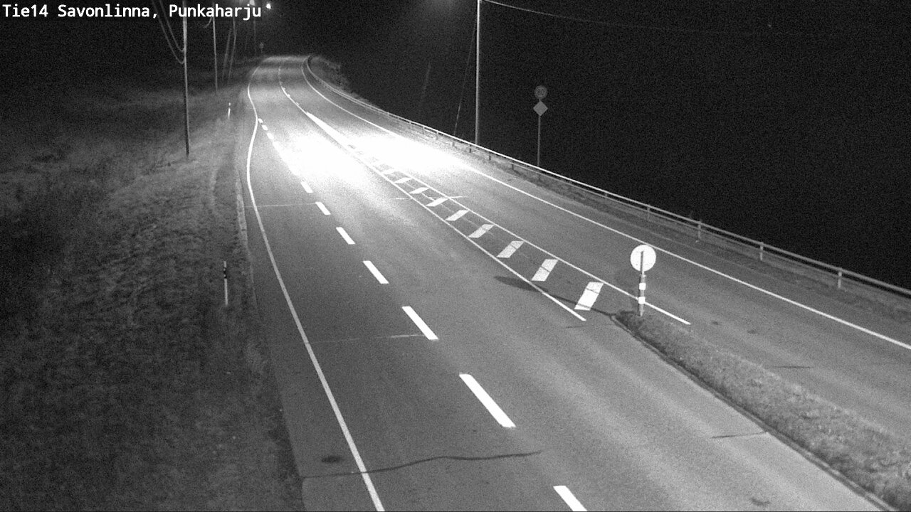 Weather Camera Image Road 14 Savonlinna, Punkaharju, Savonlinna, Etelä-Savo