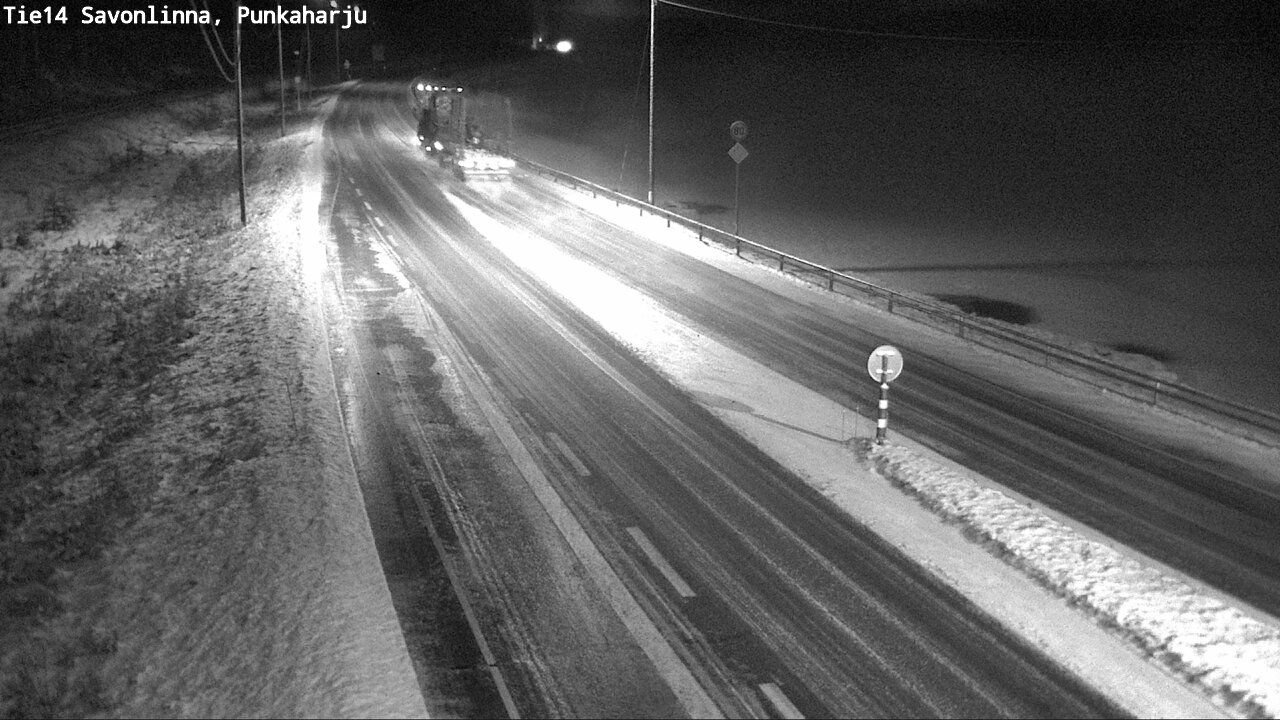 Weather Camera Image Väg 14 Savonlinna, Punkaharju, Savonlinna, Etelä-Savo