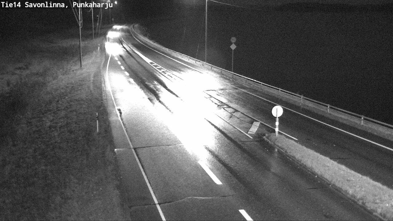 Weather Camera Image Road 14 Savonlinna, Punkaharju, Savonlinna, Etelä-Savo
