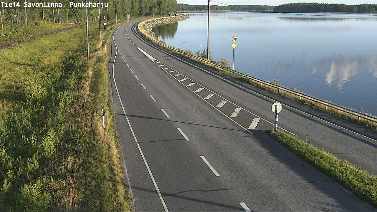 Kelikamerat Kuva Tie 14 Savonlinna, Punkaharju, Savonlinna, Etelä-Savo