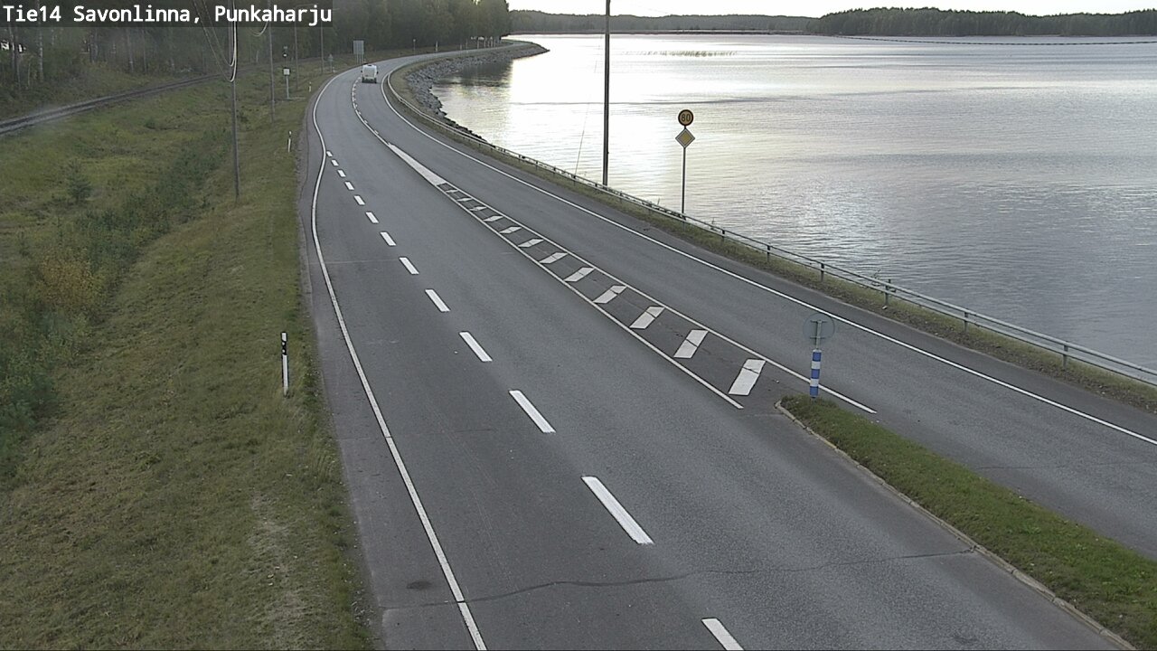 Weather Camera Image Road 14 Savonlinna, Punkaharju, Savonlinna, Etelä-Savo