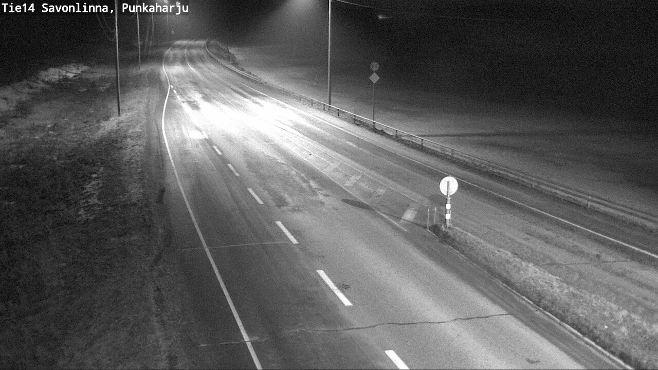 Weather Camera Image Road 14 Savonlinna, Punkaharju, Savonlinna, Etelä-Savo