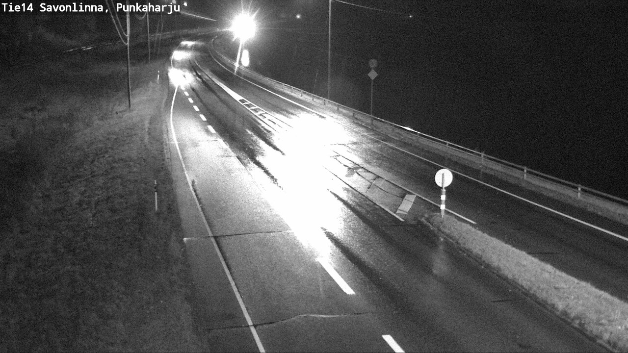 Weather Camera Image Road 14 Savonlinna, Punkaharju, Savonlinna, Etelä-Savo