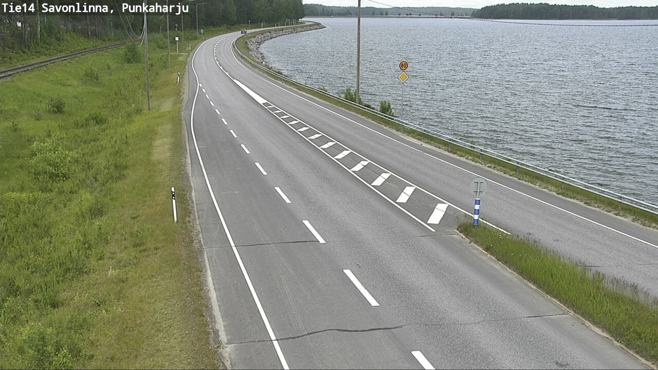 Kelikamerat Kuva Tie 14 Savonlinna, Punkaharju, Savonlinna, Etelä-Savo