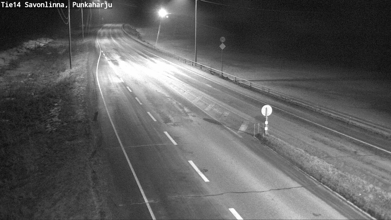 Weather Camera Image Road 14 Savonlinna, Punkaharju, Savonlinna, Etelä-Savo