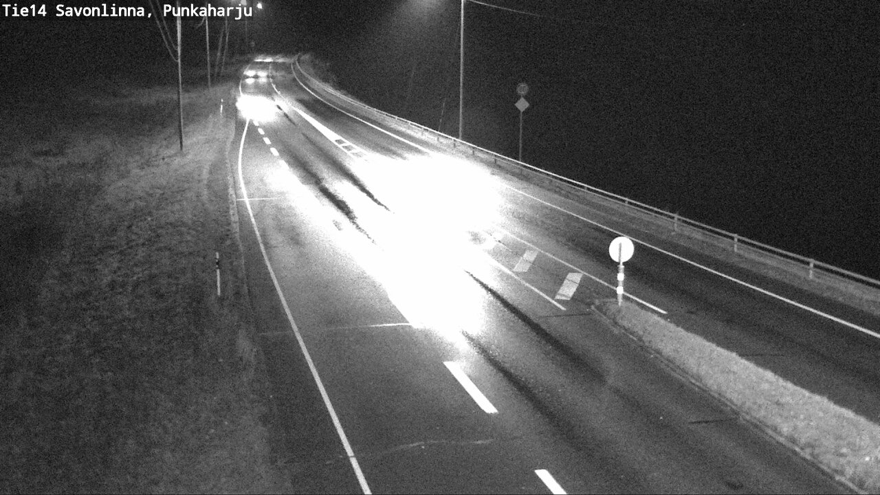 Weather Camera Image Road 14 Savonlinna, Punkaharju, Savonlinna, Etelä-Savo