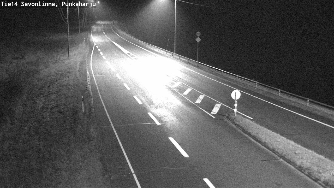 Weather Camera Image Road 14 Savonlinna, Punkaharju, Savonlinna, Etelä-Savo