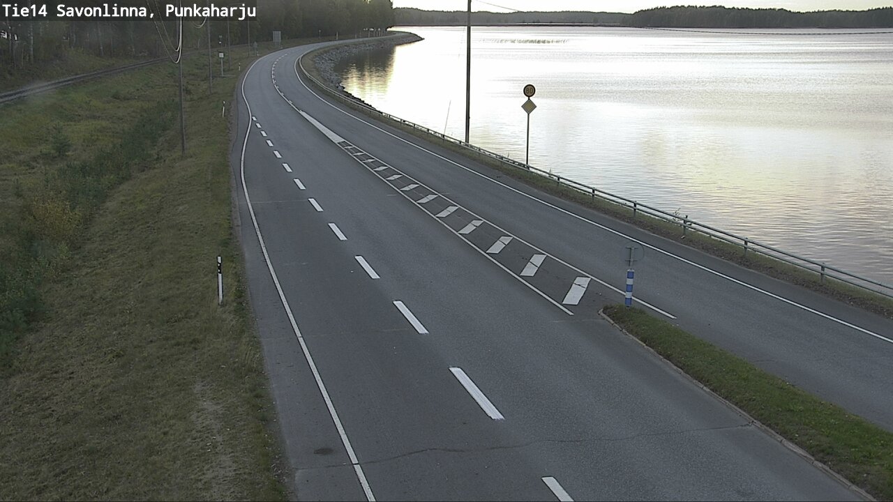Weather Camera Image Road 14 Savonlinna, Punkaharju, Savonlinna, Etelä-Savo
