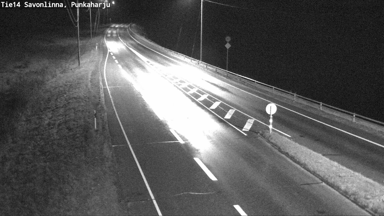 Weather Camera Image Road 14 Savonlinna, Punkaharju, Savonlinna, Etelä-Savo