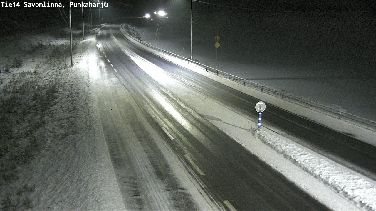 Weather Camera Image Väg 14 Savonlinna, Punkaharju, Savonlinna, Etelä-Savo
