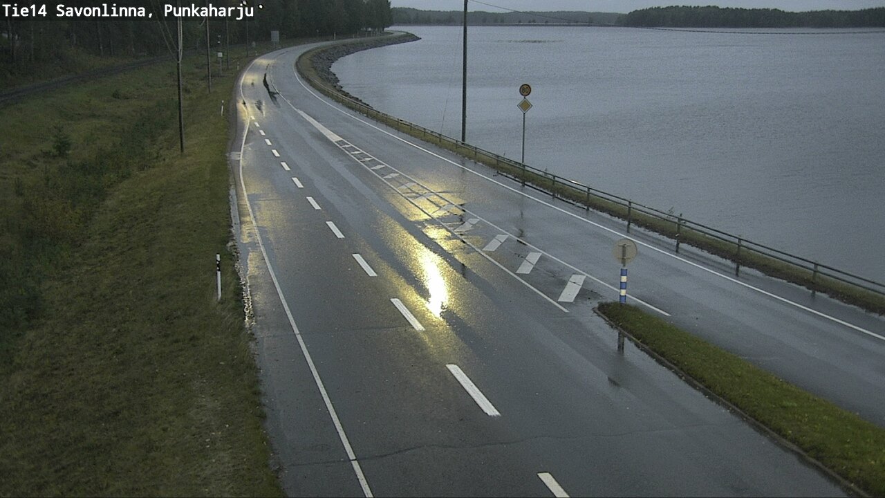 Weather Camera Image Road 14 Savonlinna, Punkaharju, Savonlinna, Etelä-Savo
