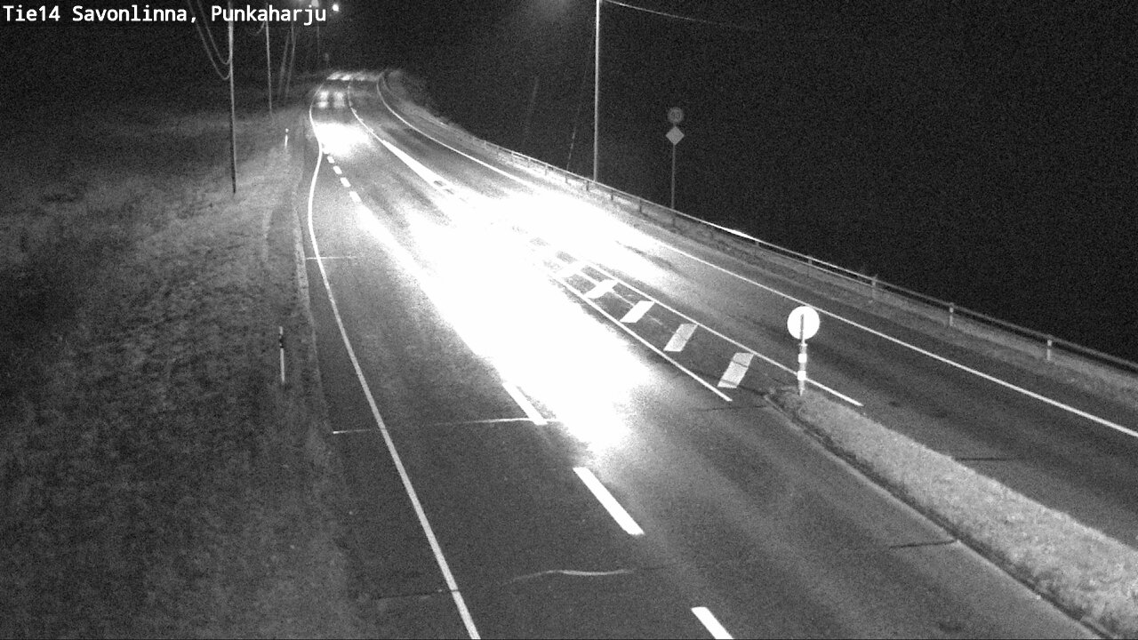 Weather Camera Image Road 14 Savonlinna, Punkaharju, Savonlinna, Etelä-Savo