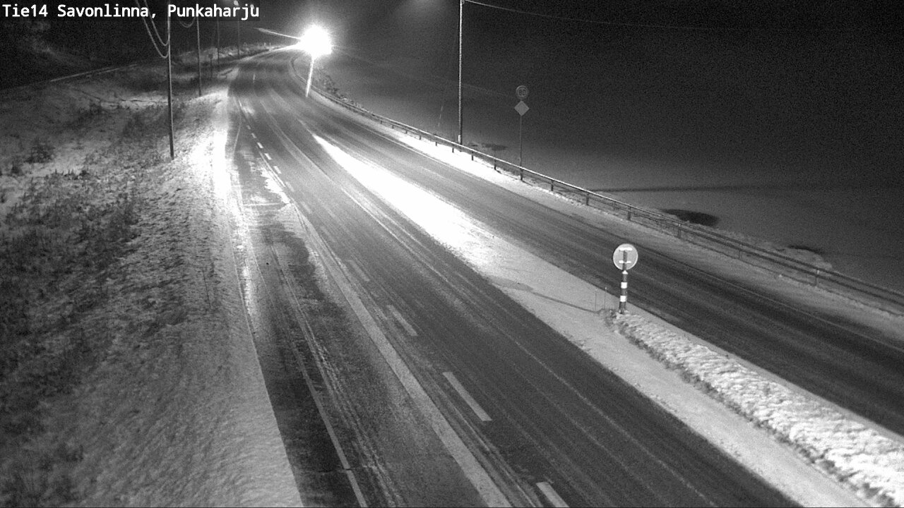 Weather Camera Image Väg 14 Savonlinna, Punkaharju, Savonlinna, Etelä-Savo