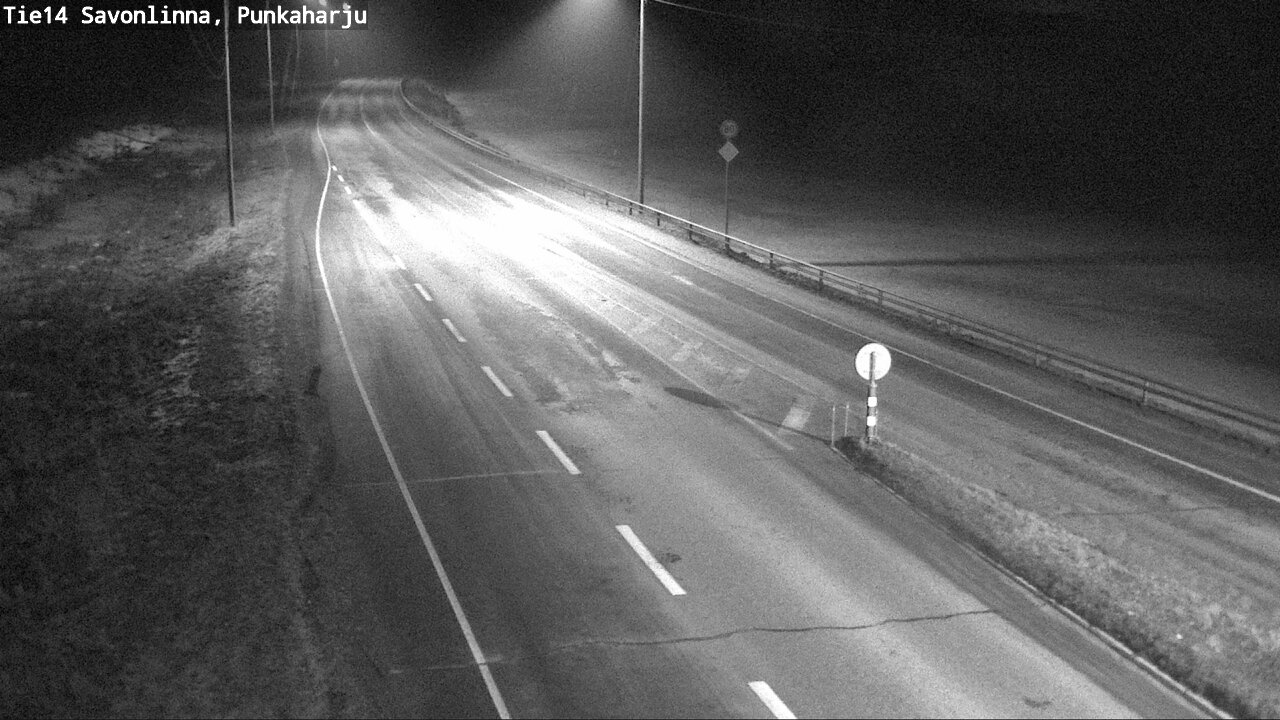 Weather Camera Image Road 14 Savonlinna, Punkaharju, Savonlinna, Etelä-Savo
