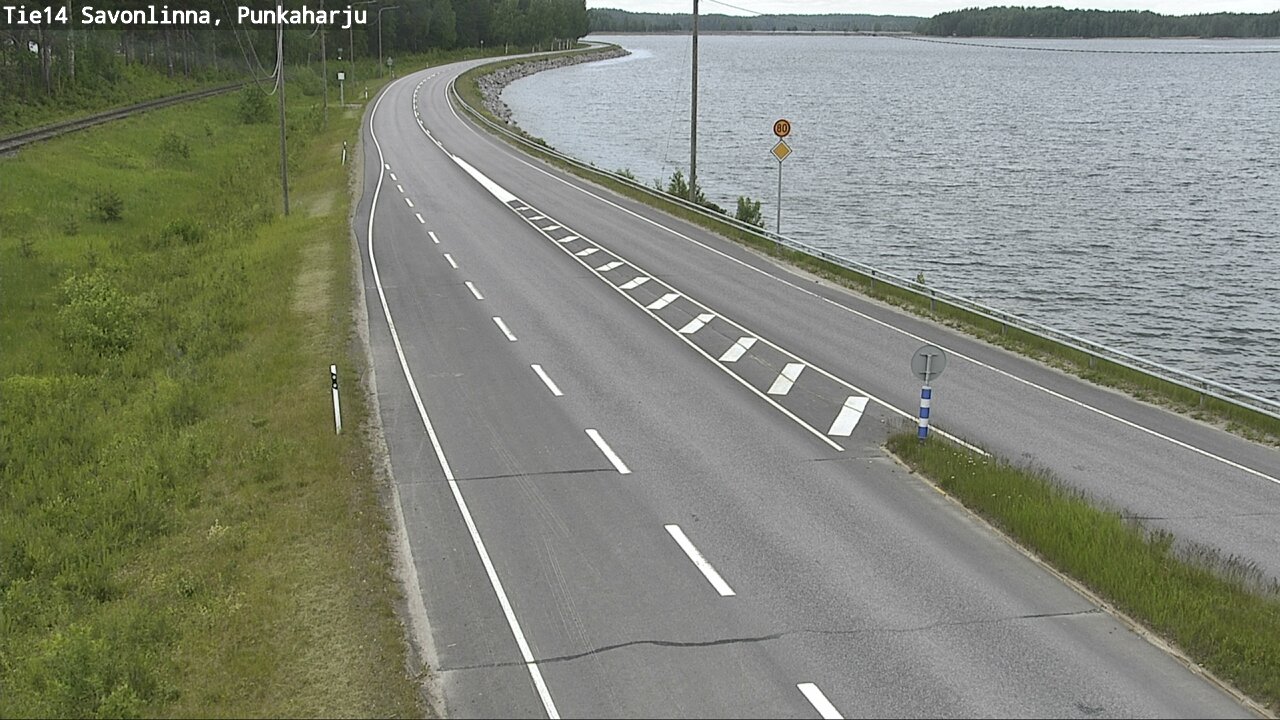 Kelikamerat Kuva Tie 14 Savonlinna, Punkaharju, Savonlinna, Etelä-Savo
