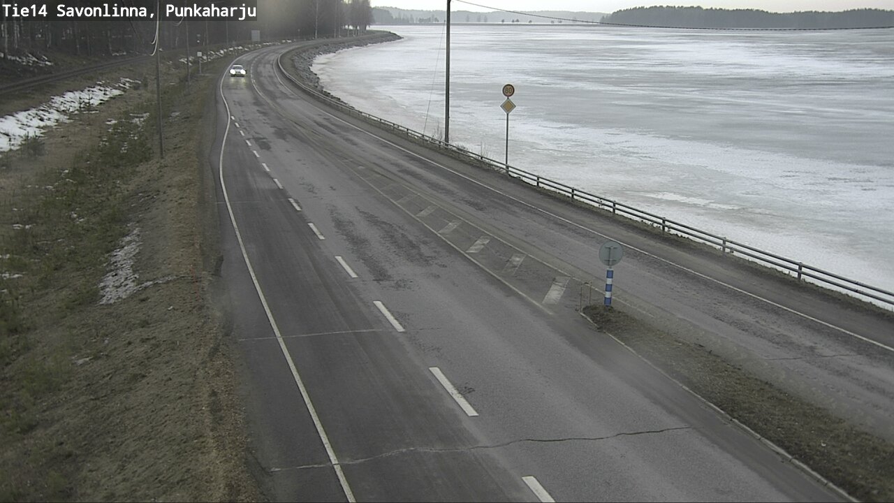 Weather Camera Image Road 14 Savonlinna, Punkaharju, Savonlinna, Etelä-Savo