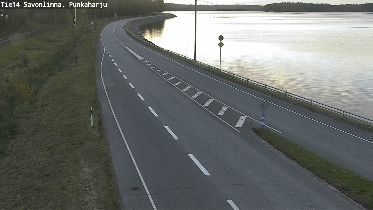 Weather Camera Image Road 14 Savonlinna, Punkaharju, Savonlinna, Etelä-Savo