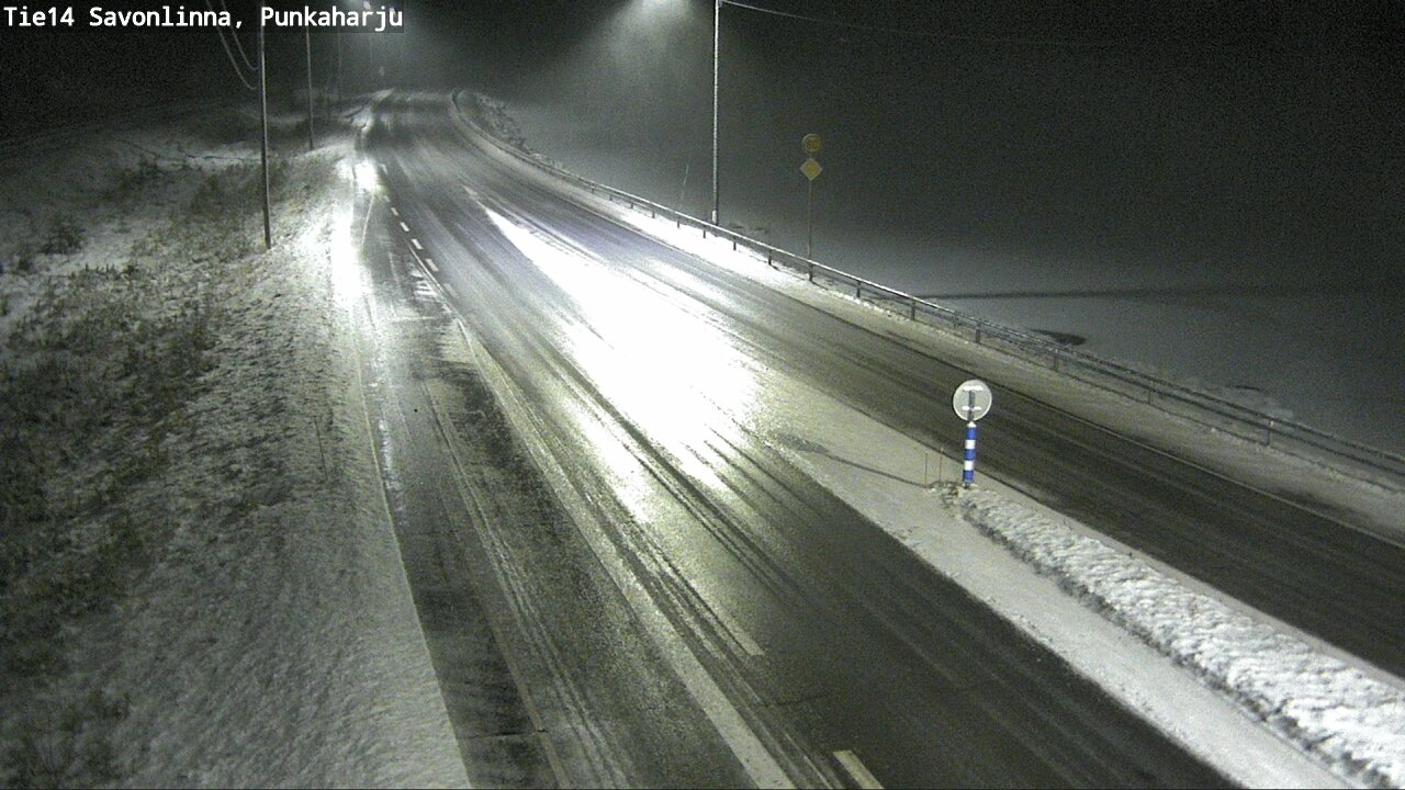 Weather Camera Image Väg 14 Savonlinna, Punkaharju, Savonlinna, Etelä-Savo