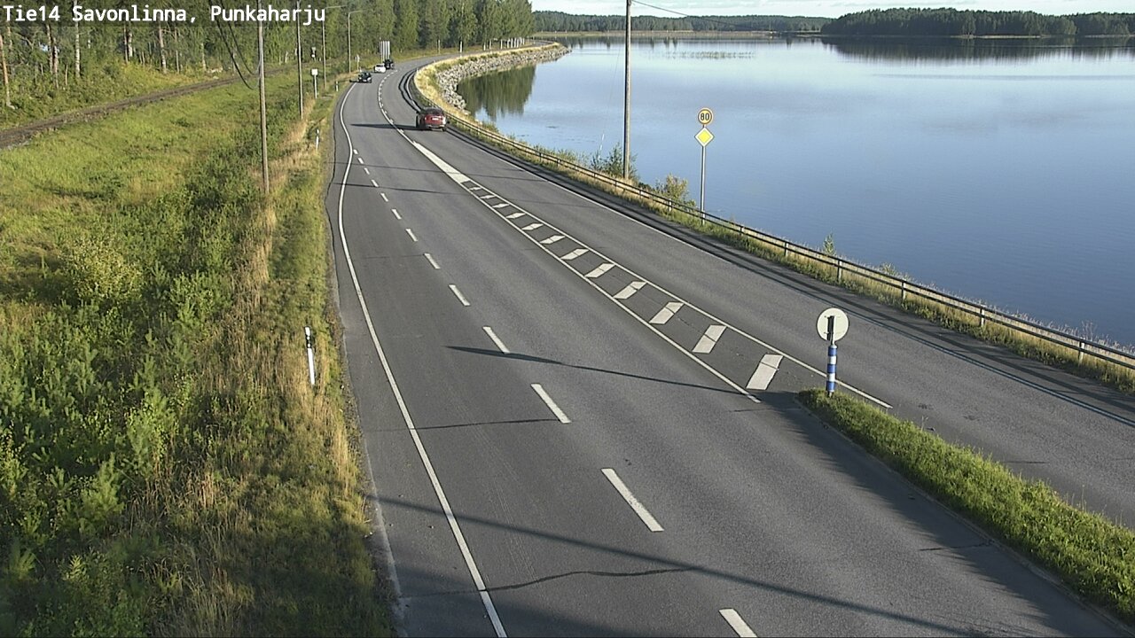 Kelikamerat Kuva Tie 14 Savonlinna, Punkaharju, Savonlinna, Etelä-Savo
