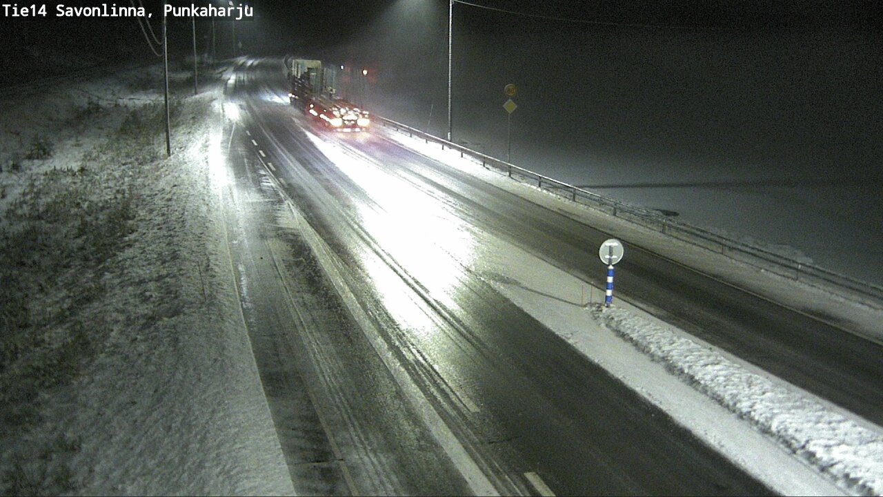Weather Camera Image Väg 14 Savonlinna, Punkaharju, Savonlinna, Etelä-Savo