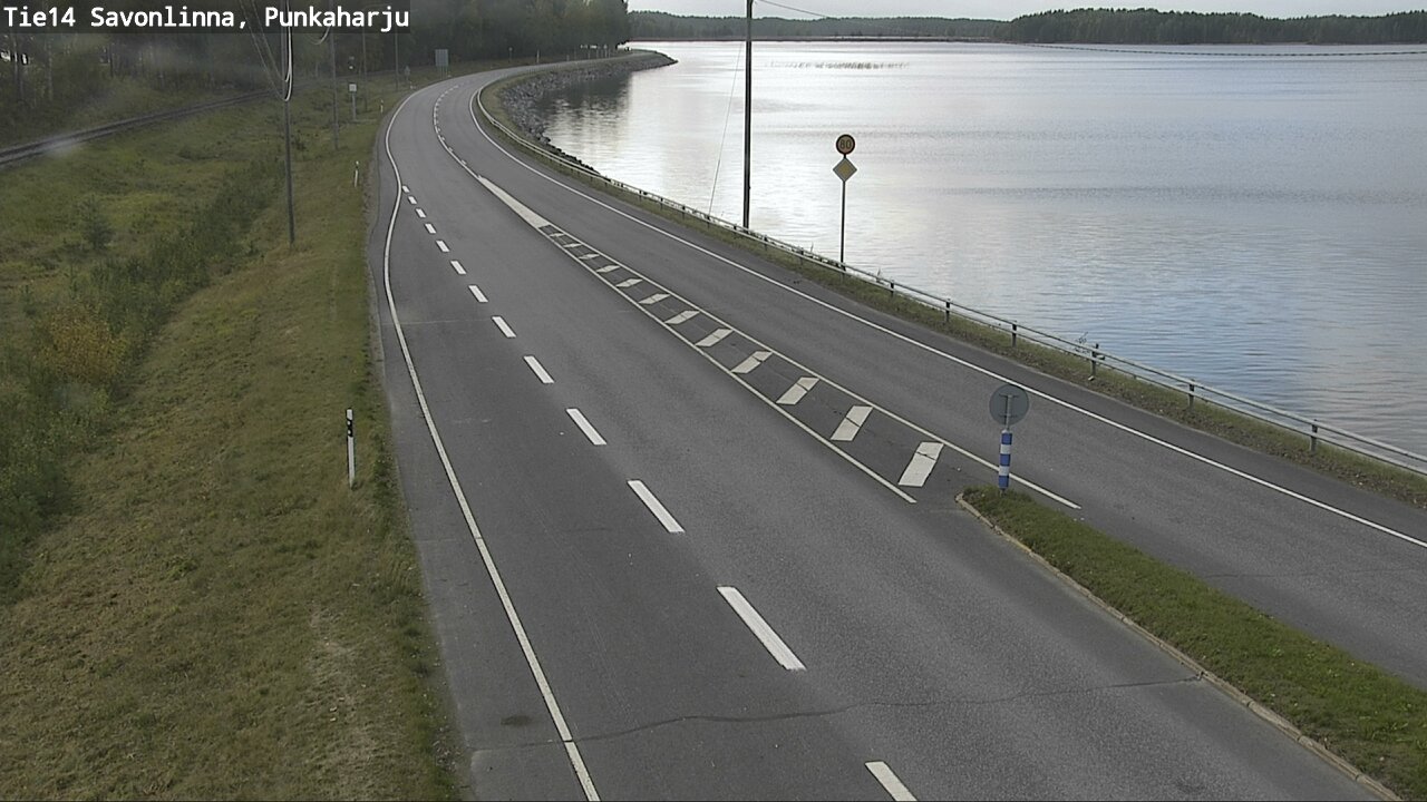 Weather Camera Image Road 14 Savonlinna, Punkaharju, Savonlinna, Etelä-Savo