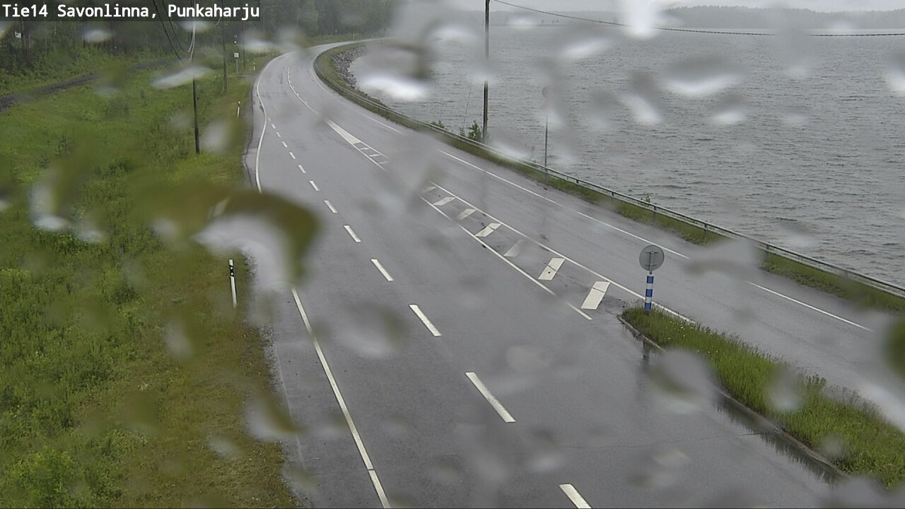 Weather Camera Image Road 14 Savonlinna, Punkaharju, Savonlinna, Etelä-Savo