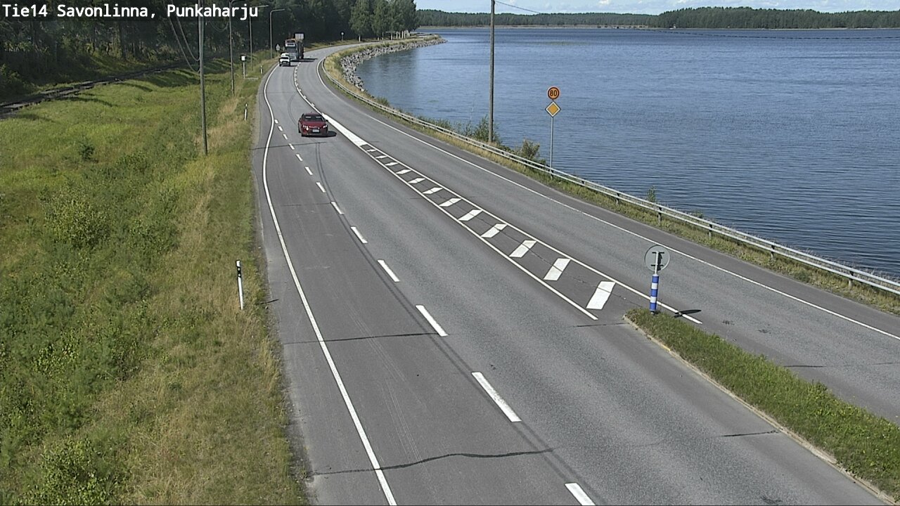 Kelikamerat Kuva Tie 14 Savonlinna, Punkaharju, Savonlinna, Etelä-Savo
