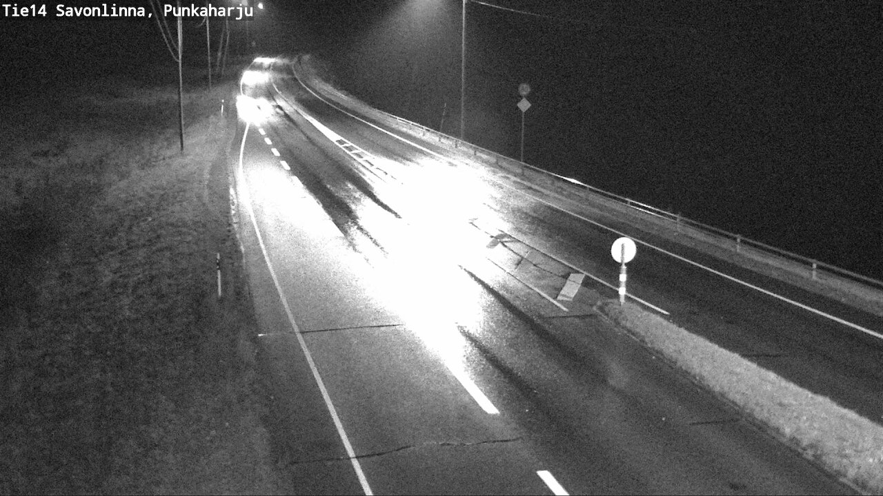 Weather Camera Image Road 14 Savonlinna, Punkaharju, Savonlinna, Etelä-Savo