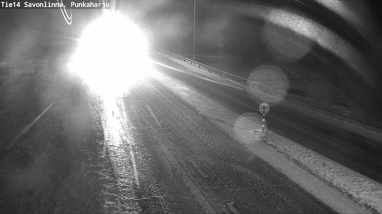 Weather Camera Image Väg 14 Savonlinna, Punkaharju, Savonlinna, Etelä-Savo