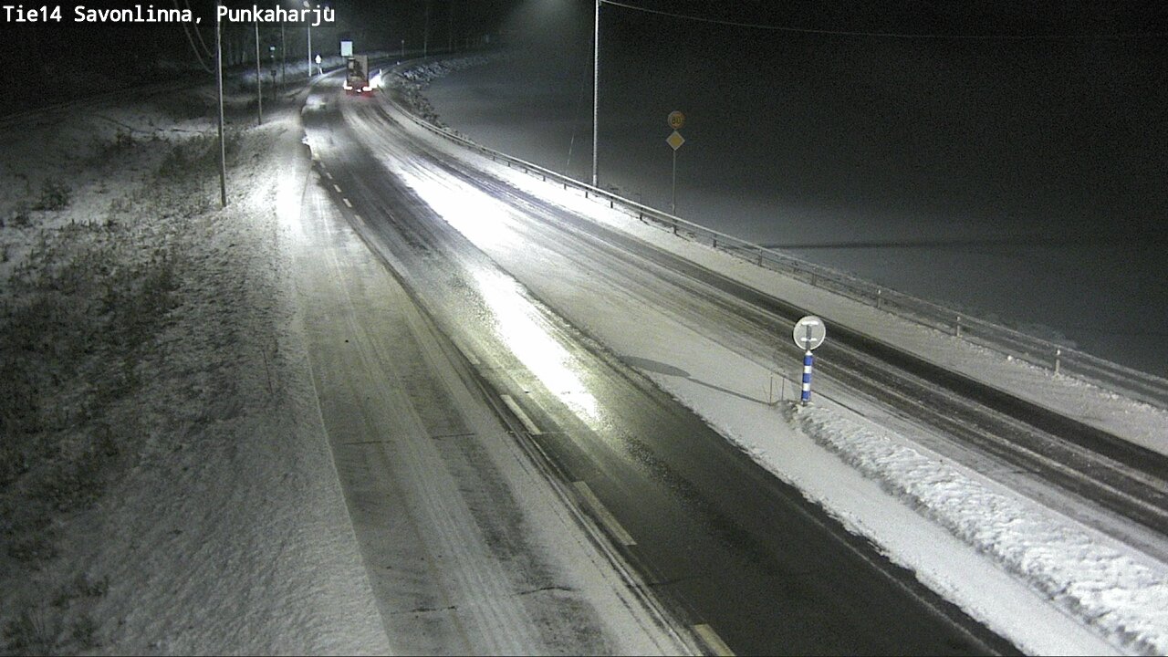 Weather Camera Image Väg 14 Savonlinna, Punkaharju, Savonlinna, Etelä-Savo