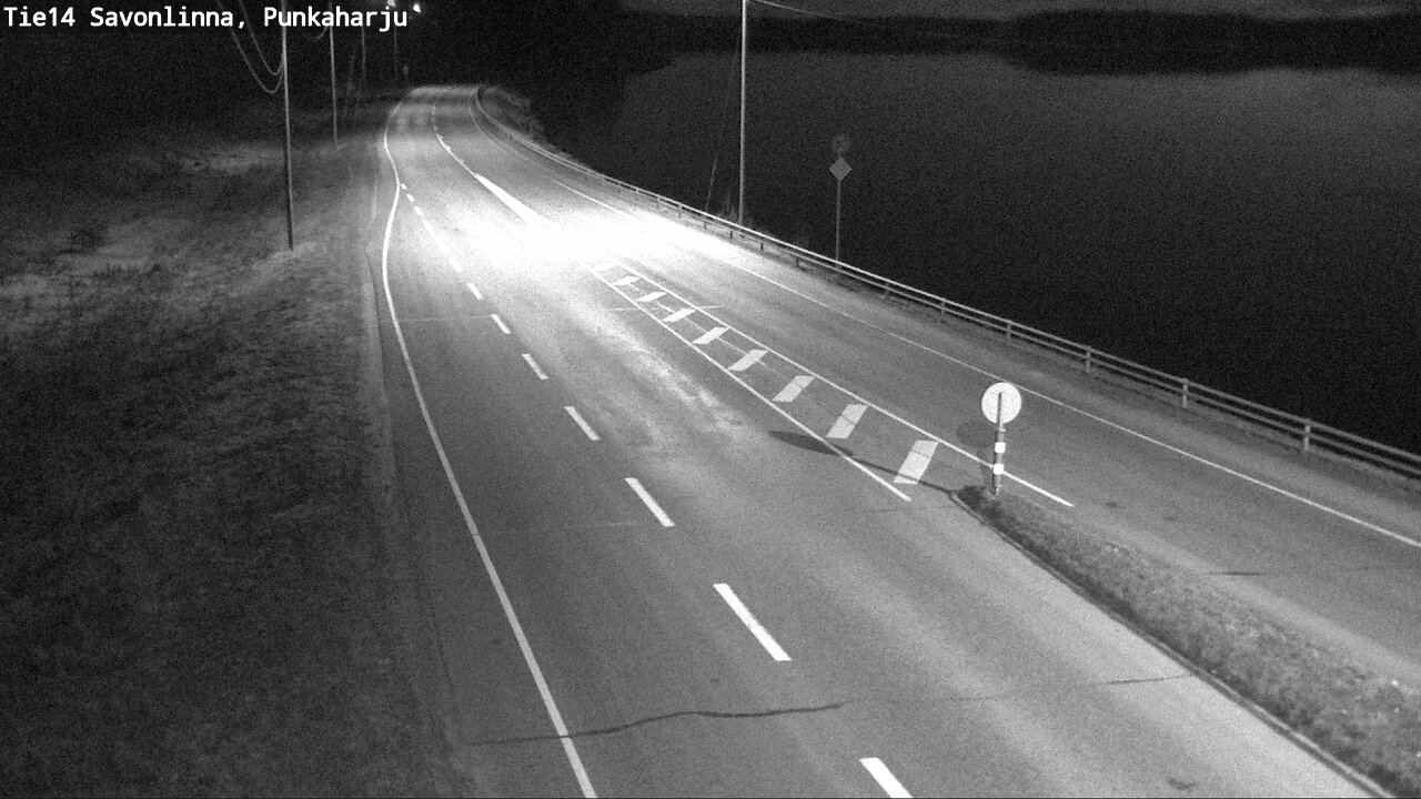 Weather Camera Image Road 14 Savonlinna, Punkaharju, Savonlinna, Etelä-Savo