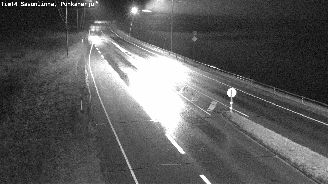 Weather Camera Image Road 14 Savonlinna, Punkaharju, Savonlinna, Etelä-Savo