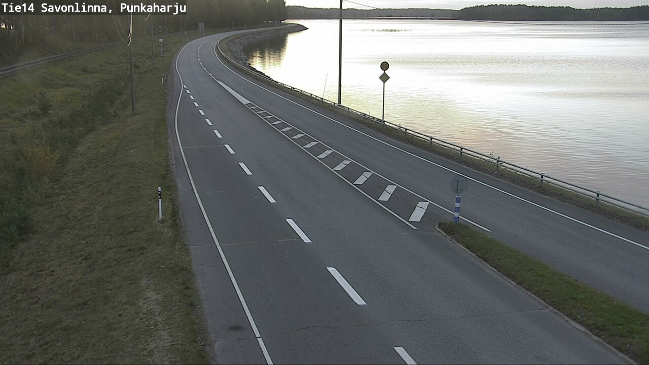 Weather Camera Image Road 14 Savonlinna, Punkaharju, Savonlinna, Etelä-Savo