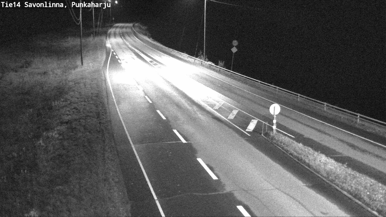 Weather Camera Image Road 14 Savonlinna, Punkaharju, Savonlinna, Etelä-Savo