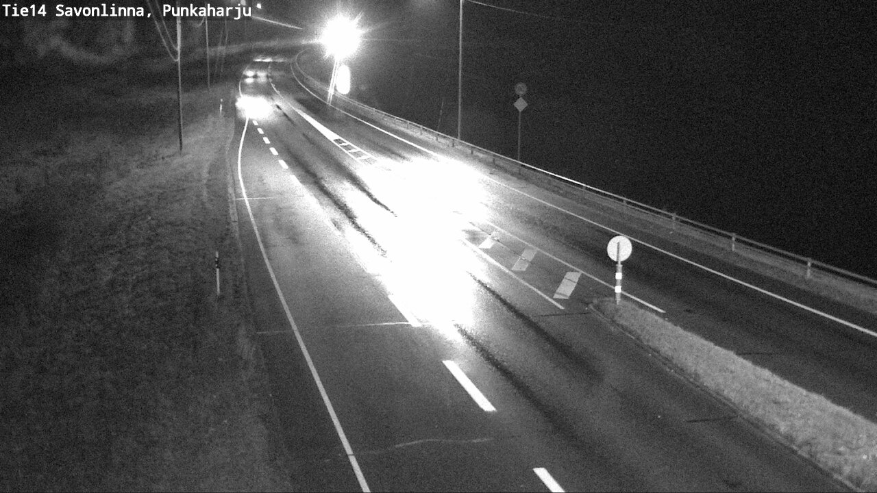 Weather Camera Image Road 14 Savonlinna, Punkaharju, Savonlinna, Etelä-Savo