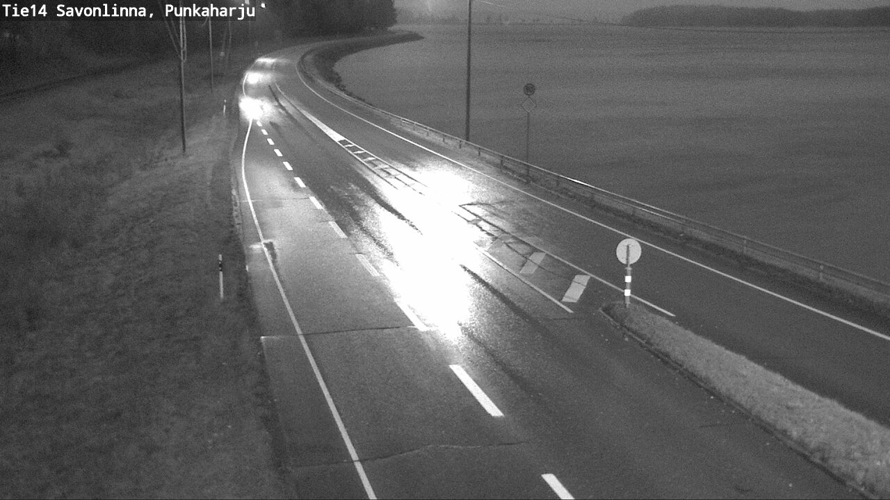Weather Camera Image Road 14 Savonlinna, Punkaharju, Savonlinna, Etelä-Savo