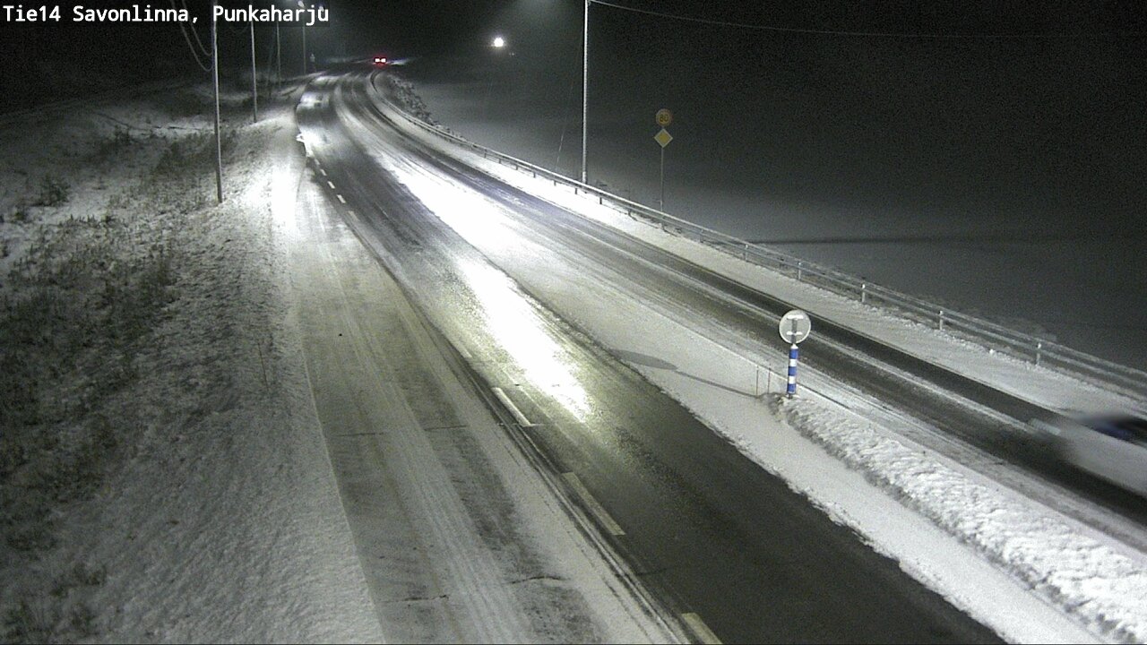 Weather Camera Image Väg 14 Savonlinna, Punkaharju, Savonlinna, Etelä-Savo