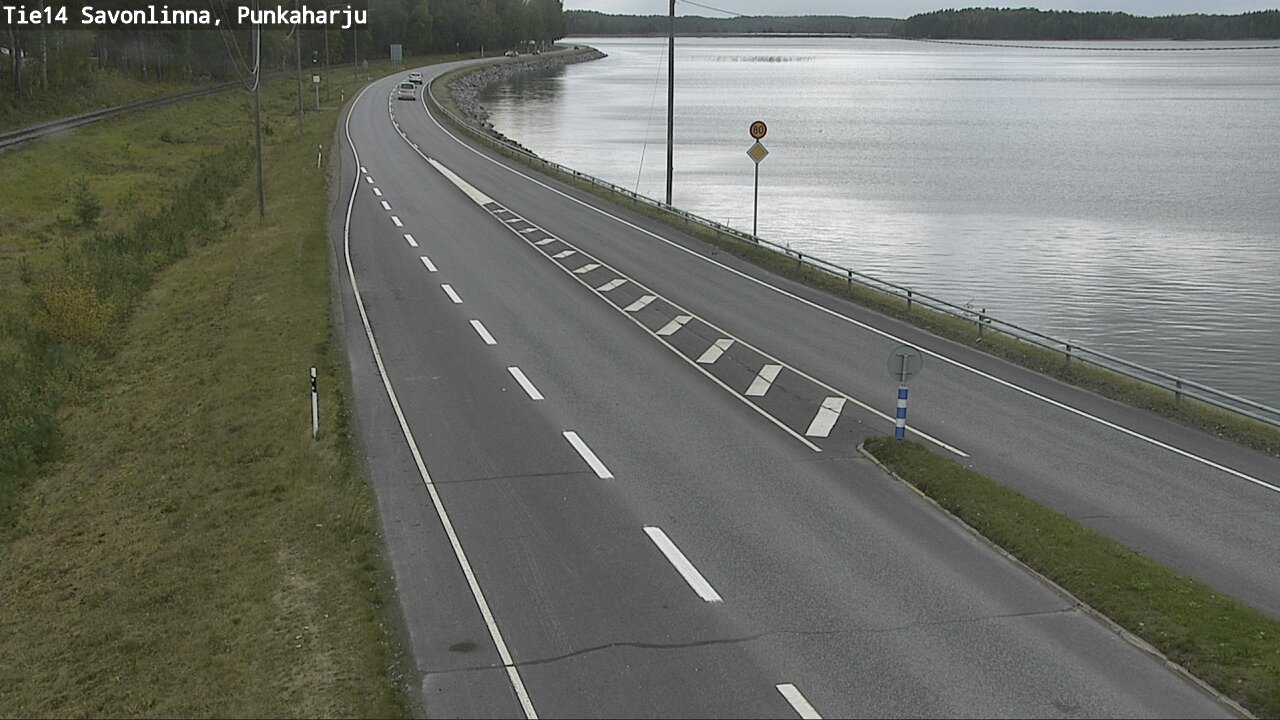 Weather Camera Image Road 14 Savonlinna, Punkaharju, Savonlinna, Etelä-Savo
