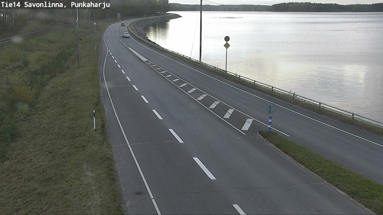Weather Camera Image Road 14 Savonlinna, Punkaharju, Savonlinna, Etelä-Savo