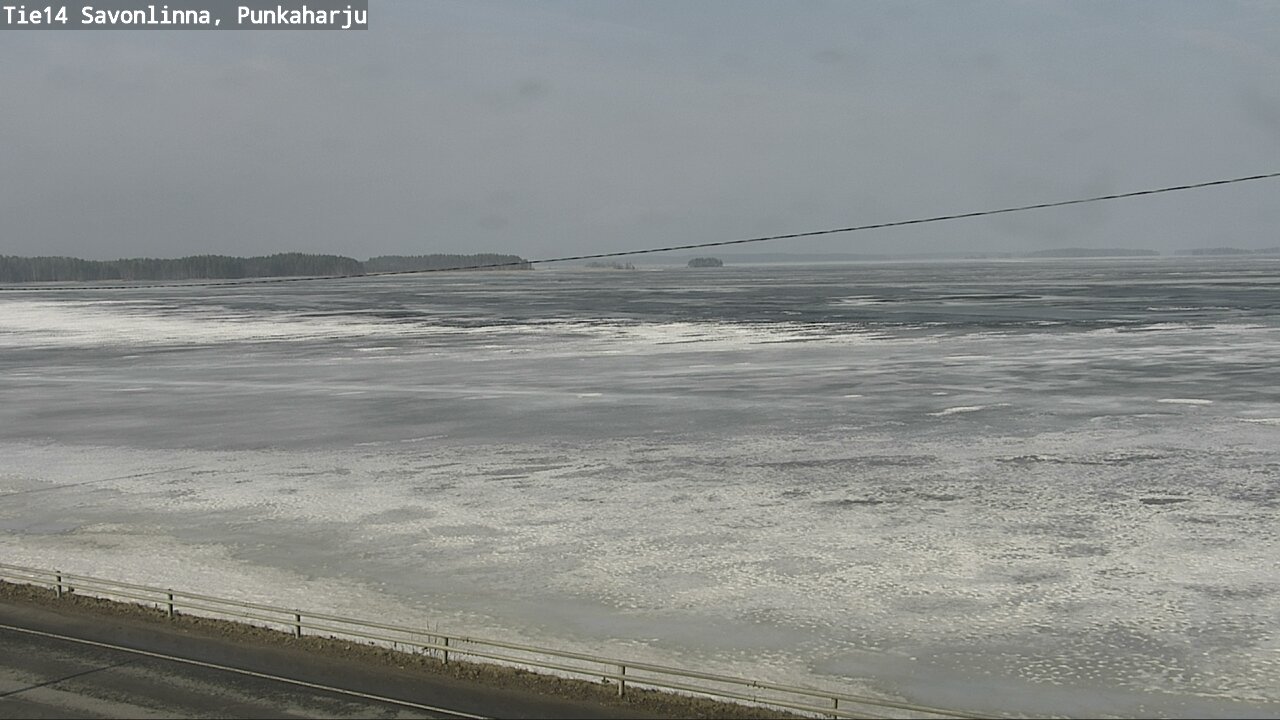 Weather Camera Image Road 14 Savonlinna, Punkaharju, Savonlinna, Etelä-Savo