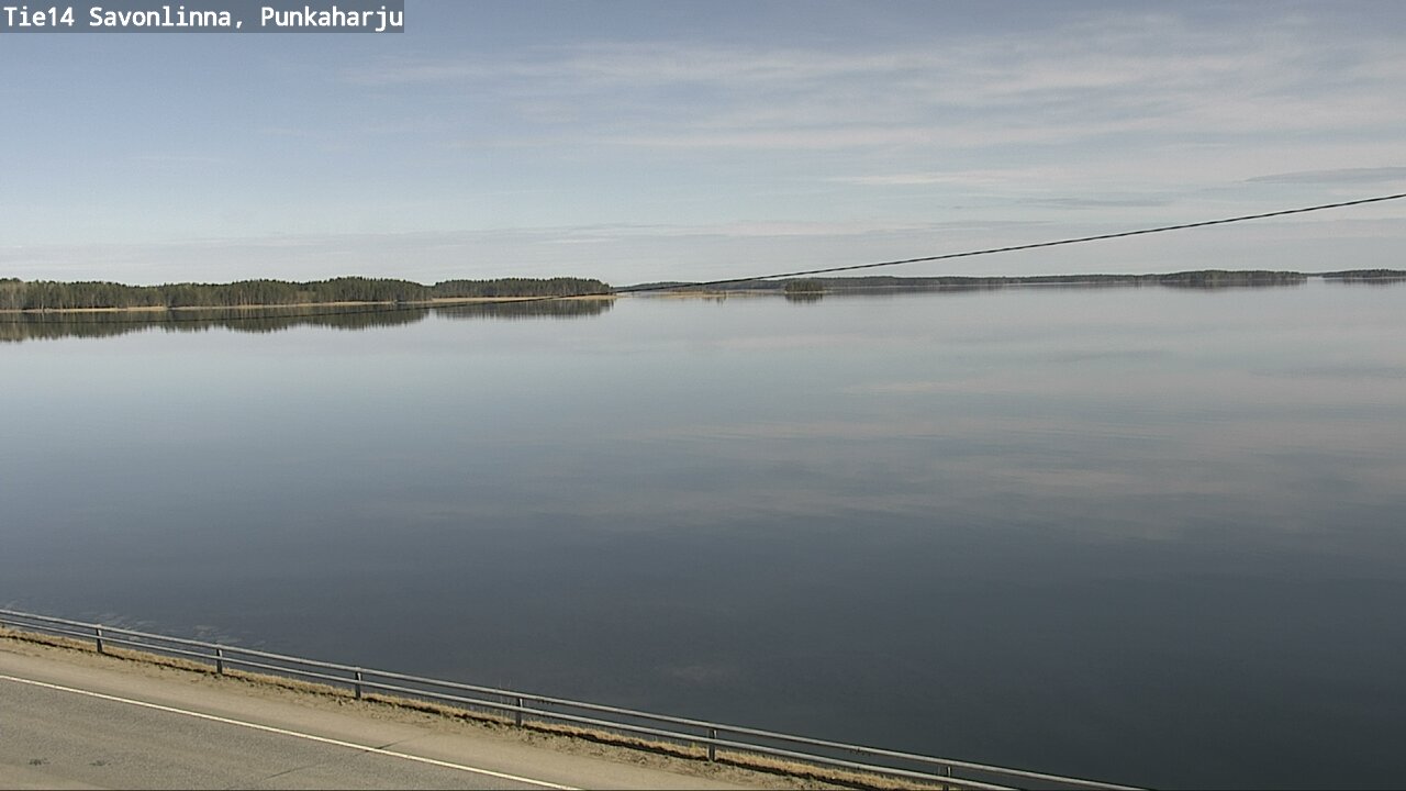 Weather Camera Image Road 14 Savonlinna, Punkaharju, Savonlinna, Etelä-Savo