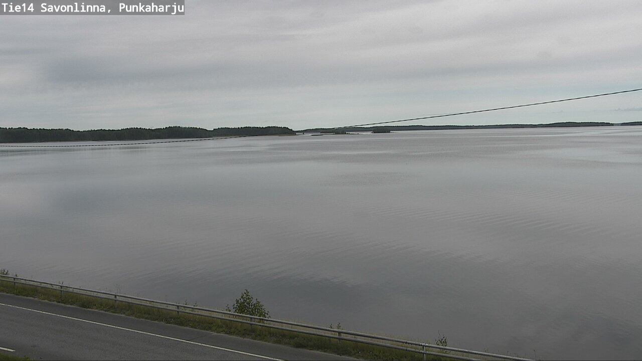 Weather Camera Image Road 14 Savonlinna, Punkaharju, Savonlinna, Etelä-Savo